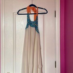 Cute the behind the neck dress